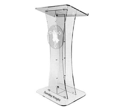 Acrylic display supplier custom made acrylic design lectern AP-956