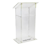 Furniture suppliers custom acrylic fabrication modern podiums and lecterns AP-967