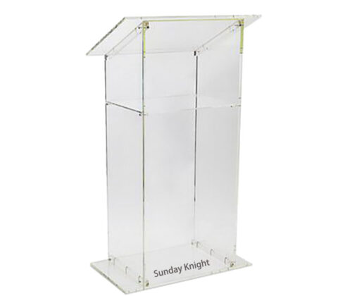 Furniture suppliers custom acrylic fabrication modern podiums and lecterns AP-967