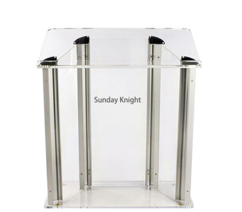 Acrylic furniture manufacturers custom plexiglass podiums AP-972