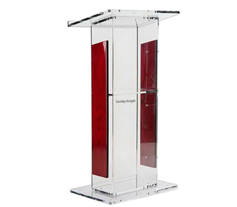 Furniture factory custom perspex fabrication lectern AP-977