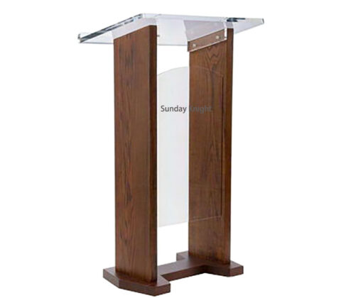 Furniture wholesale suppliers custom acrylic plastic fabrication podium AP-979