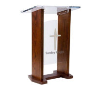 Supplier furniture custom plastic manufacturing church podiums AP-982