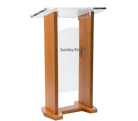 Wholesale furniture supplier custom plastic manufacturing pulpit podium AP-983