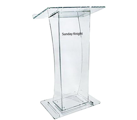 Lectern manufacturers custom plexi acrylic lectern AP-986