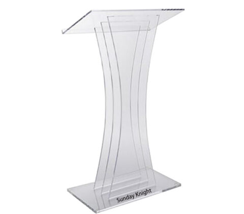 Acrylic furniture manufacturers custom acrylic products lectern for sale AP-988