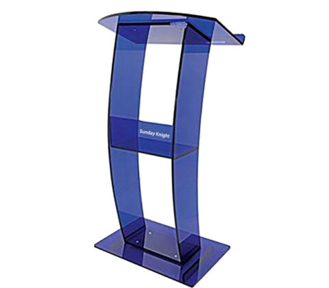 Plexiglass manufacturer custom designs acrylic podium AP-990