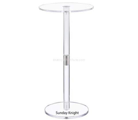 Wholesale custom acrylic small round drink table