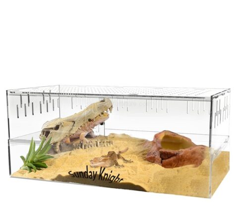 Wholesale custom acrylic reptile terrarium tank