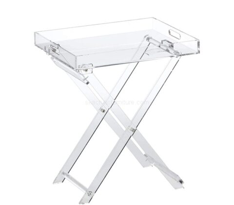 Wholesale custom acrylic folding tray table