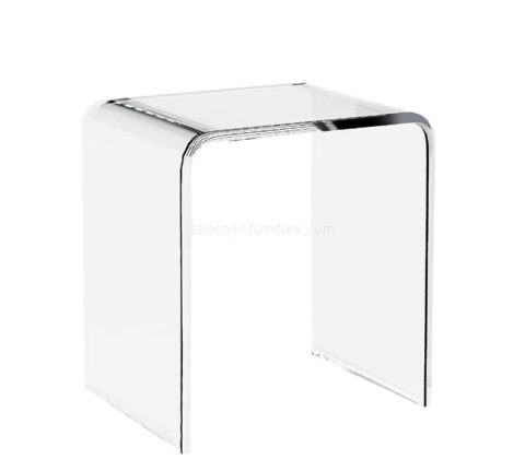 Wholesale custom acrylic living room waterfall side table